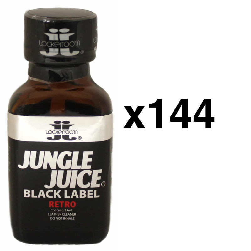 Locker Room JUNGLE JUICE BLACK RETRO 25ml x144